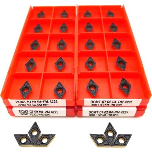 Carbide tool DCMT070204 PM 4225 high quality metal turning tools milling cutter lathe tool CNC accessories DCMT 070204 carbide