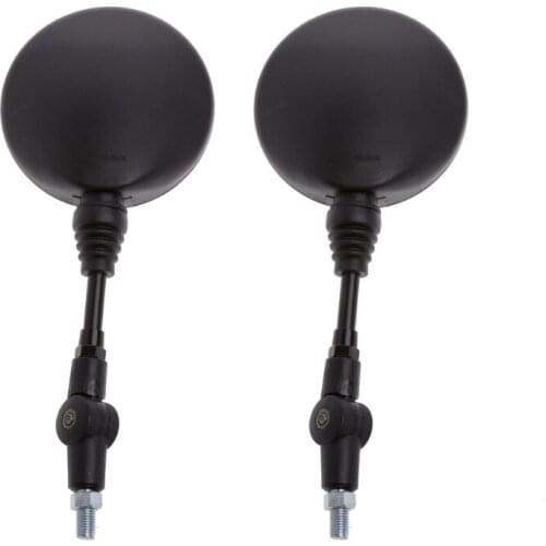 Universal Folding Motorcycle Side Rearview Mirror 10mm for yamaha