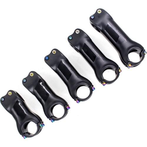 Carbon MTB Bicycle Stem 6 Degree 31.8MM Carbon Road Bike Stem 70/80/90/100/110MM