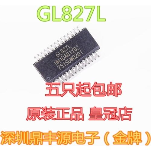 100% New&original GL827L GL827L-HHG SSOP28 In Stock