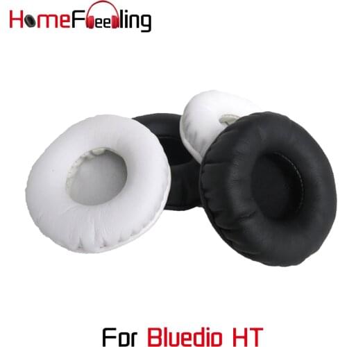 Homefeeling Ear Pads for Bluedio HT Headphones Super Soft Velour Sheepskin Leather Ear Cushions Replacement Accessories