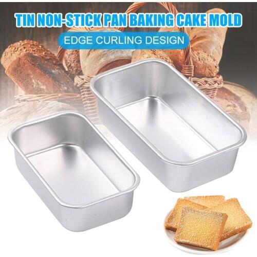 Non Stick Loaf Tin Metal Cake Pan Bread Baking Pan Bakeware Cookware Tray M56