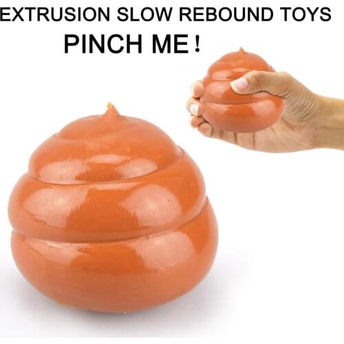 Prank Fake Poop Crap Poo Gross Joke Dirty Trick Floats On Water Prank Gift Compulsion Simulation Poop Decompression Toys