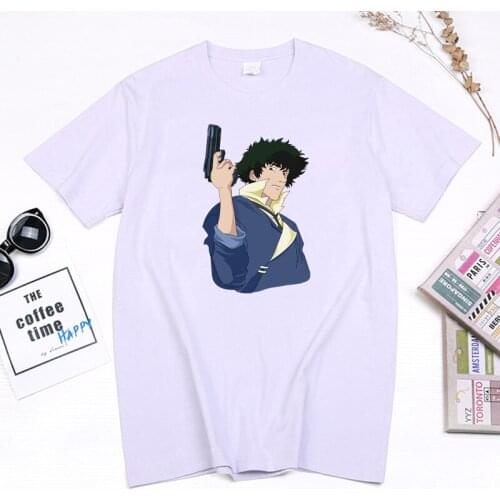 Cowboy Bebop Harajuku Japanese T Shirt Casual Summer Tops Male Cool T-shirt Cool T Shirt Homme New Design Outwear Anime Shirt