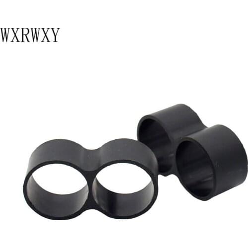 Wxrwxy Drip irrigation tape 1/2" hose end plug Folding ring waterstop adapter 3/4 hose end handicap irrigation plug 12pcs