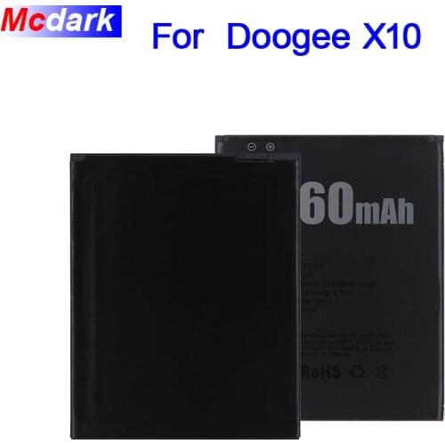 Mcdark 3360mAh Battery For Doogee X10 Batterie Bateria Accumulator AKKU ACCU PIL Mobile Phone