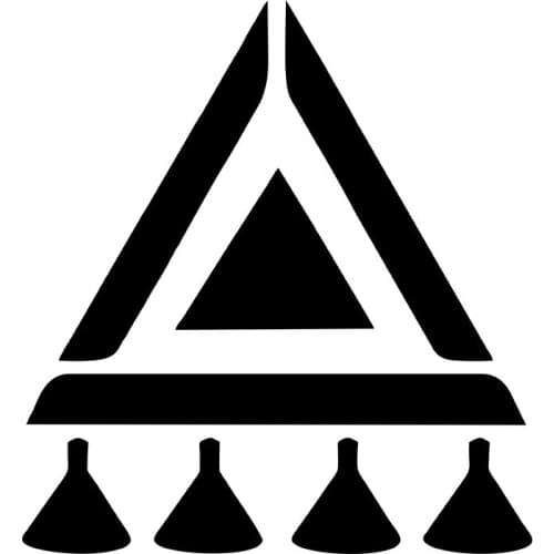 MIGNATIS - Anatolian Motif Talisman Icon Wall Vehicle Sticker Mural Art Decal For Car Window Loptop Decoration Vinyl Stickers Wa