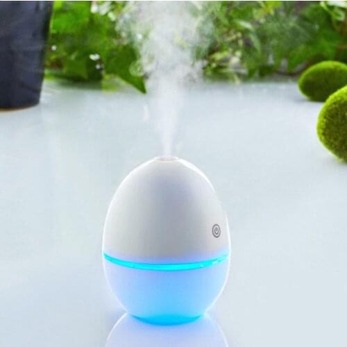 Portable Mini Home LED Night Light USB Humidifier Purifier Atomizer Air Purifier Diffuser Car Accessories
