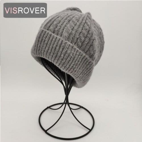 VISROVER 9 colorways unisex acrylic winter hat for kid twist bonnet autumn beanies warm soft skullies cap for boys and girls