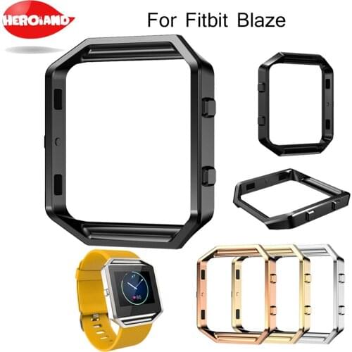 Replacement Stainless Steel Frame Holder Case Cover Shell Metal Frame Bezel For Fitbit Blaze Activity Tracker Smart Watch Band