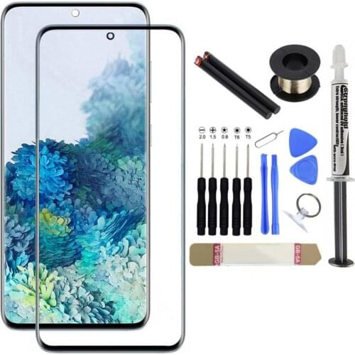 Front Phone Screen Cover Replacement UV-LOCA Glue Kit for Galaxy S20/S20 Plus Touch Screen Phone Accessories For Mobile Phones
