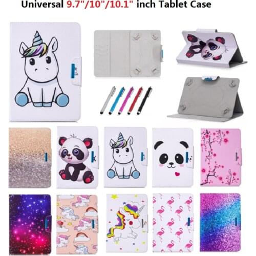 Universal 10 inch Tablet For Huawei Matepad T10s Case T10 T5 T3 Case 10.1 Cover 9.7 For Lenovo Tab M10 Plus 10.3 Case M10 HD 2