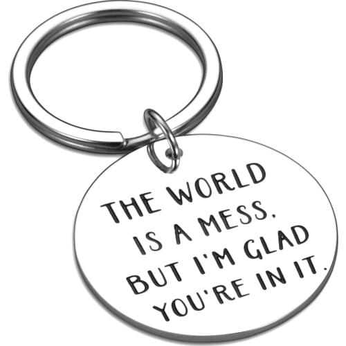 Inspirational Brother Birthday Gifts Keychain for Friend BFF Key Chain Big Brother Gifts for Men Little Christmas Key Ring