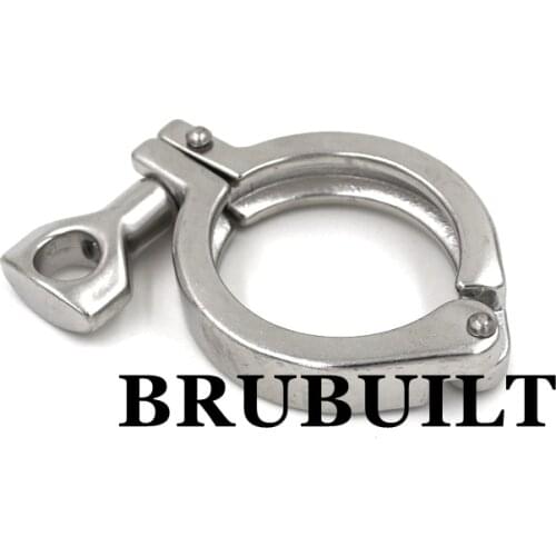 2" TC Clamp 304 Sanitary Tri-Clover Fittings Connectors Home Brew