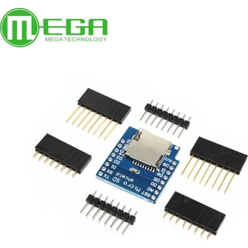 10PCS Micro SD Card Shield For D1 Mini TF WiFi ESP8266 Compatible SD Wireless Module For D1 Mini