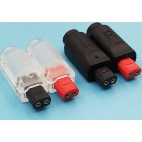 2 pairs Earphones Pin Plug for ATH IM50 IM70 IM02 IM03 IM04 DIY Earphones Cable Pin