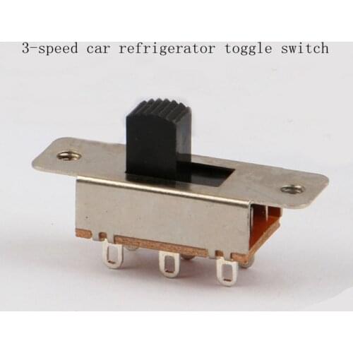 5pcs handle height 5MM 3-position toggle switch 2 fixed feet 3 feet horizontal side switch