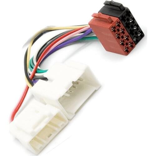 Iso Car Radio Adapter Cable Plug for DACIA Dokker Duster Logan Sandero Lodgy Vivaro A Vivaro B for RENAULT Trafic 2 Trafic 3