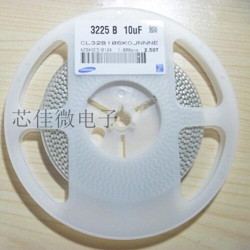 CL32B106KOJNNNE 3225 1210 SMD capacitor 10uF ±10% X7R 16V SMD capacitor CL32B106KPINNNE 1210 10UF 106K 10V K CL32B106KPINFNE 10