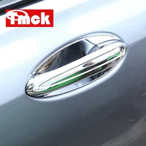 For BMW 5 Series G30 6 Series GT 2017 2018 2019 2020 ABS Chrome Car Accessories Door Handle+Door Bowl Cover Trim Frame Sticker