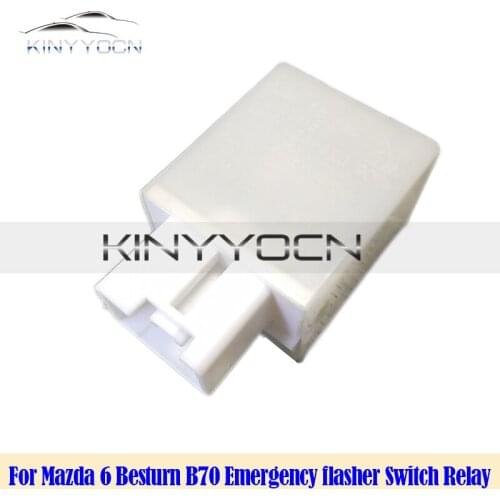 For Mazda 6 Besturn B70 Hazard Warning Light Lamp Switch Emergency Flasher Switch Relay Hazard Lamp