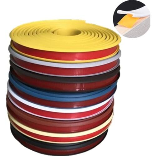 1M PVC Adhesive edge banding tape seal strip Cabinet table edge corner protector furniture veneer sheets decoration accessories