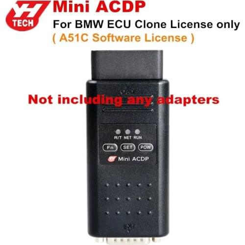YANHUA Mini ACDP A51C Software License for BMW ECU Clone for N13/N20/N63/S63/N55/B38