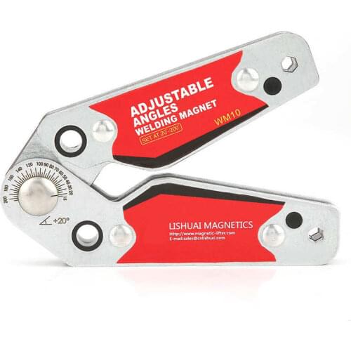 20-200 Degree Adjustable Angles Welding Magnet Magnetic Welding Holder Welder Tool Accessories WM10-M