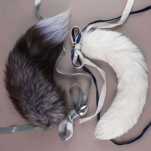 Metal Butt Plug Anal Plug Unisex Sex Stopper Adult Toys for Men/Women Anal Trainer for Couples