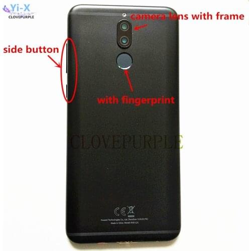 New Original for Huawei Nova 2i New Back Battery Cover Housing with Fingerprint Sensor for Huawei Mate 10 Lite Replacement Parts
