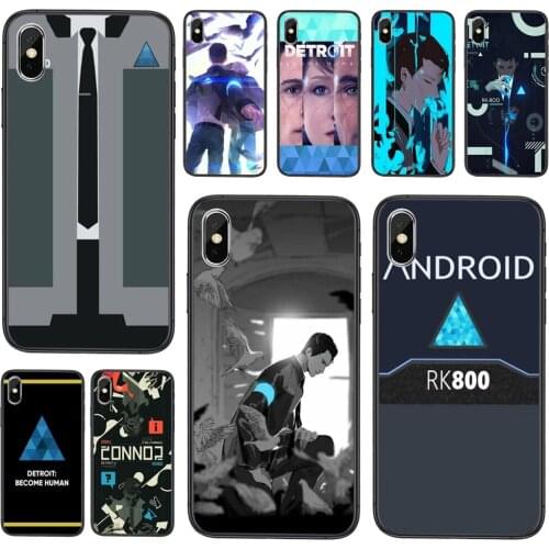 Good For Samsung Galaxy S20 Ultra 5G S30 Ultra S21 S10 S10E Plus Lite Detroit Become Human Dbh Accessories Pouches Cover Skin