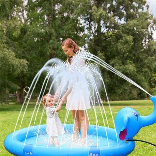 Sprinkle & Splash Play Mat Fun Summer Spray Toys Inflatable Splash Pad Outdoor Water Toys Children Kids Water Play Mat