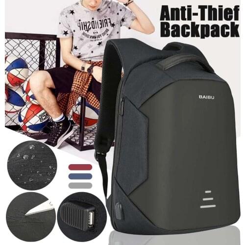 Anti-theft Backpack Bag 16 Inch Laptop Mens Mochila Male Waterproof Back Pack Backbag Large Capacity School Backpack