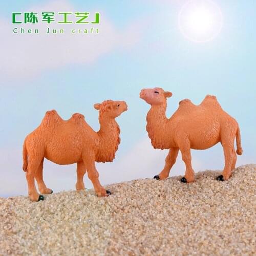 Fairy Garden Miniatures Accessorie Micro Landscape Resin Crafts Cute Cartoon Desert Camel Room Decoration Accessories 1pcs