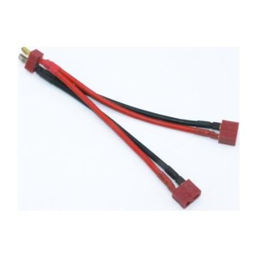 T-Plug Y Wire Harness Female to Male T Plug Parallel Battery Pack Connector Cable