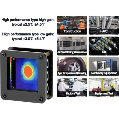 203F AMG8833 Thermal Imaging Camera Array Temperature Measurement Infrared Thermal Imager Mini Handheld IR Imaging Senor