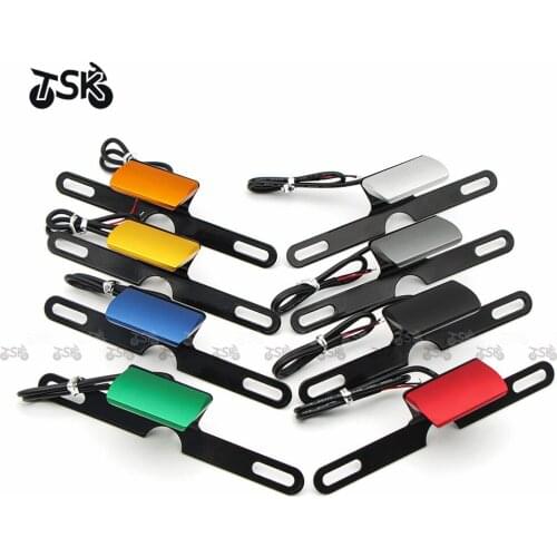 For Benelli BN600 BN302 BN TNT TRE - K 899 1130 CNC Rear Tail Lamp Number LED License Plate Light Universal Motorcycle