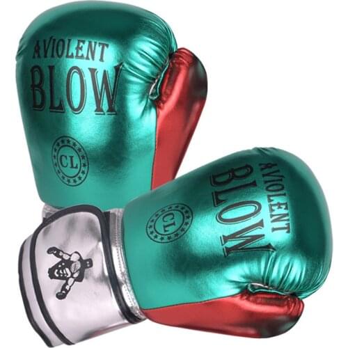 1 Pair New Adult Boxing Gloves Fighting Sanda Martial Arts Bag Due Training Gloves Sports Equipment Kickboxing training