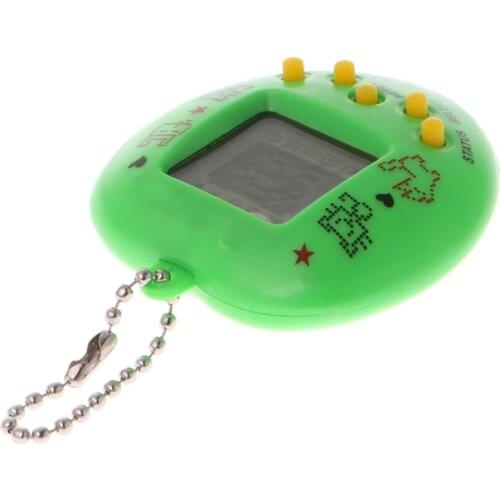 A0NB Electronic Pet Game Machine Tamagochi Learning Education Toys With Chain