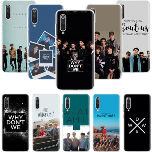 Why Dont Do Not We WDW Phone Case For Xiaomi Mi Note 10 11 9 8 10T 9T CC9 A1 A2 A3 5X 6X Pocophone F1 X3 F2 Pro Lite Coque Cover
