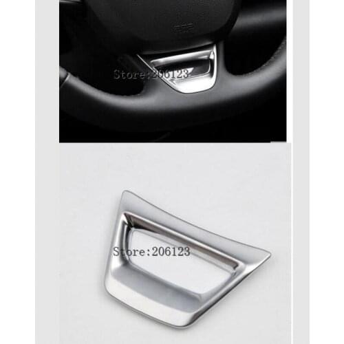 For RENAULT KADJAR 2016 2018 Car ABS Steering Wheel Sequin Cover Trim 1 pcs