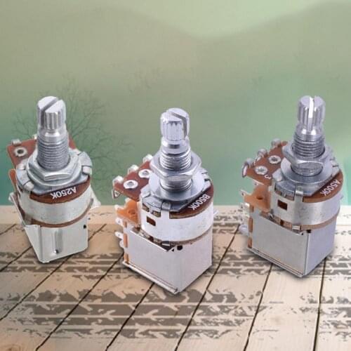 Electronic Potentiometer Anti-rust Guitar Accessories Metal Guitar Bounce Pull Through Cut Switch for Bass