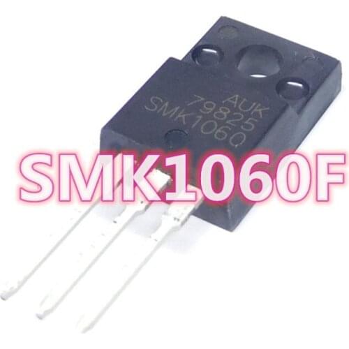 Good quality SMK1060F SMK1060 TO-220F N-channel 10A/600V MOS tube Free shipping