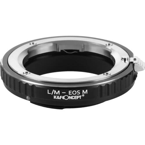 K&F Concept Lens Mount Adapter For Leica M Lens to Canon EOS M Mount Camera body