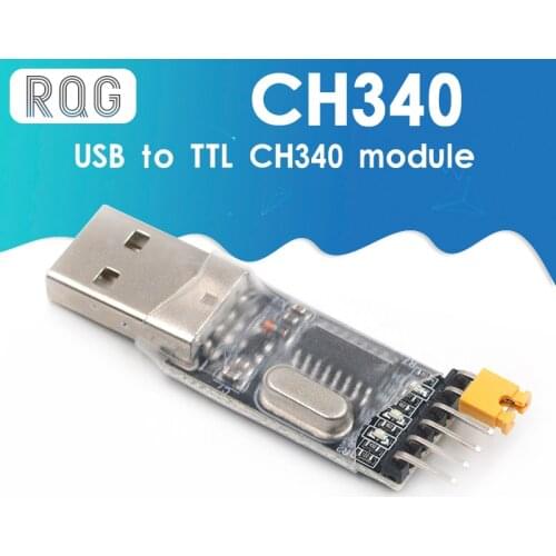 CH340 module USB to TTL CH340G upgrade download a small wire brush plate STC microcontroller board USB to serial