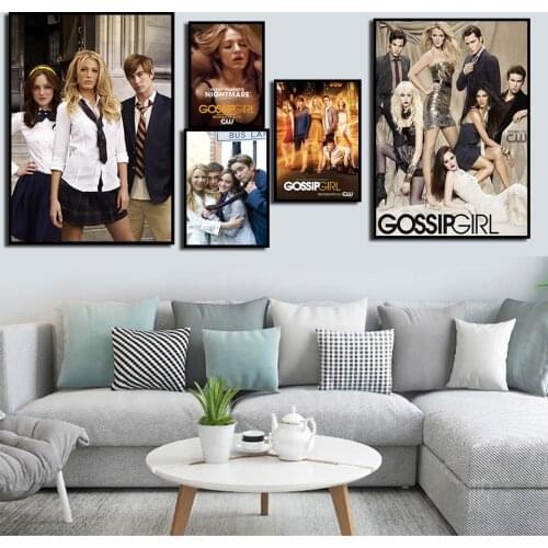 High Definition Classic Movie Gossip Girl Wall Art Canvas Poster Simplicity Muslim Print Home Decorative Picture Painting