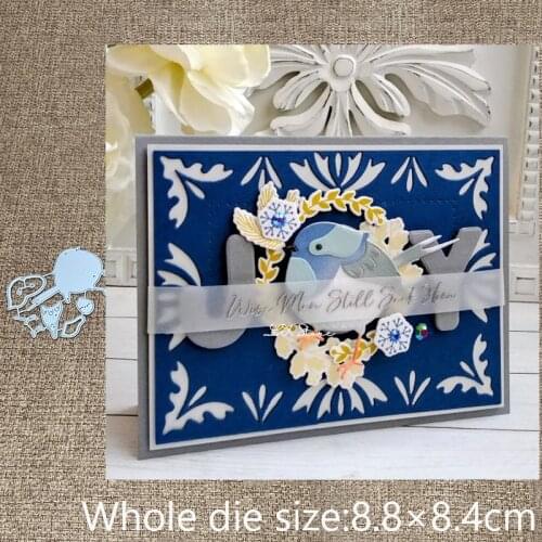 New Design Craft Metal stencil mold Cutting Dies bird decoration scrapbook die cuts Album Paper Card Craft Embossing