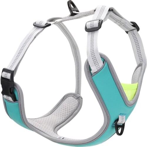 Dog Harness No Pull Reflective Dog Vest Adjustable Pet Harness For Small Large Dogs Running Training French Bulldog Corgi