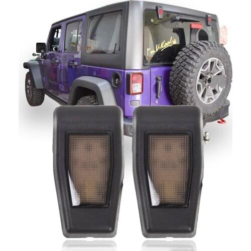 1 pair Tailgate LED lights 3RD Brake Rear Lamp for Jeep Wrangler Jk 07-17