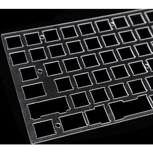 YMDK YMD75 KBD75 V1 V2 PC Plate For KBD75 V1 V2 YMD75 75% 84 Keyboard ANSI ISO Layout